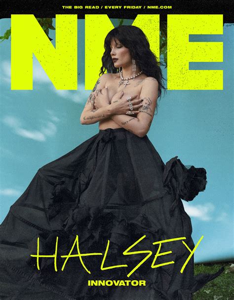 Halsey on the cover of NME - Entertainment News - Gaga Daily