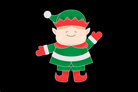 Christmas Boy Character in Elf Clothes Graphic by naficreativelabs · Creative Fabrica