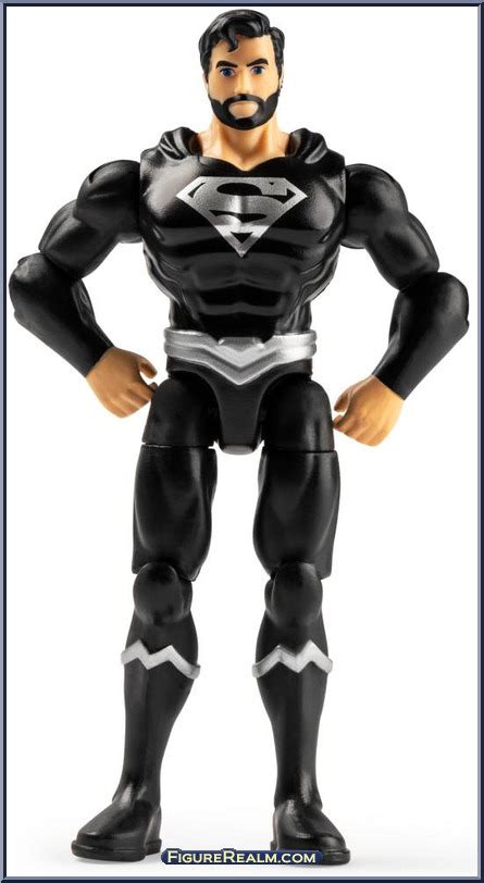 Superman (Black Suit) - DC - Heroes Unite - Spinmaster Action Figure