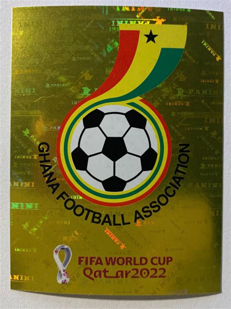 Panini Wm Qatar Fifa World Cup Sticker Nr Gha Logo Ghana Ebay