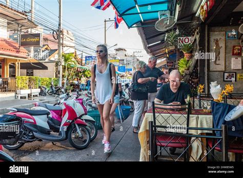 Urban Scene From Vintage Hua Hin This Is An Old Fishing Village That