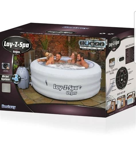 Lay Z Spa Vegas Hot Tub Person Brand New For Sale From United Kingdom