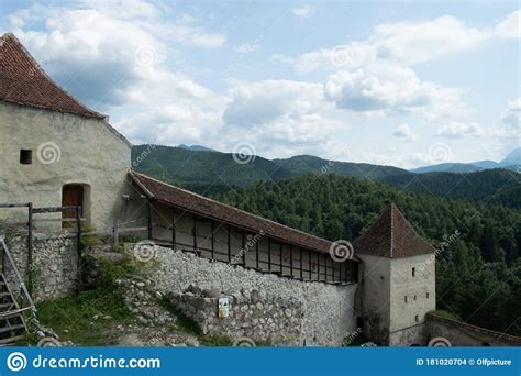 The Weapons Tower, Rasnov Citadel, Brasov, Romania Stock Photo - Image of building, historic ...