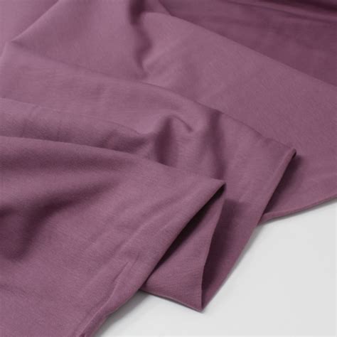 Dark Mauve Brushed French Terry Lovefabric Ie