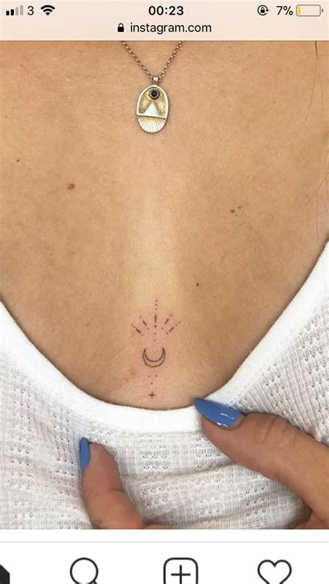 Share More Than 75 Minimal Sternum Tattoo Super Hot In Cdgdbentre