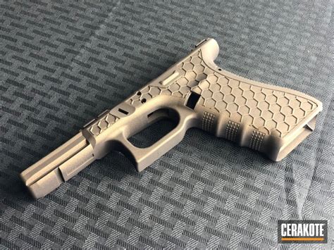 Glock Frame Cerakoted With A H 146 And H 148 Mix By Tracey Marquart