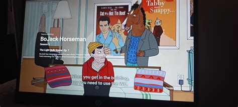 Subtitle error? : r/BoJackHorseman
