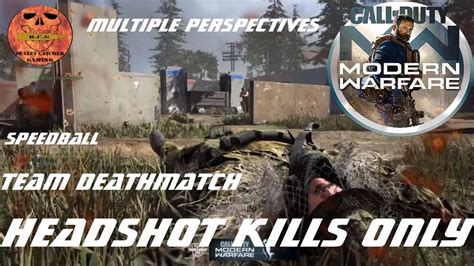 Modern Warfare Head Shot Only Challenge Speedball YouTube