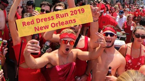 Red Dress Run New Orleans Vlog Youtube