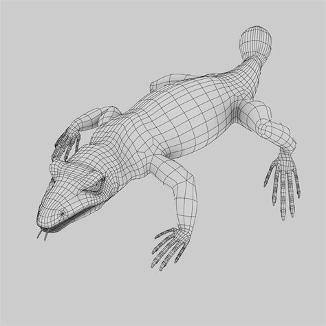 Lizard Free 3d Models Blender Blend Download Free3d