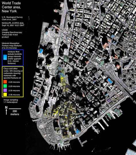 Usgs Spectroscopy Lab World Trade Center Usgs Environmental Assessment