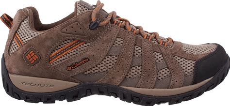 Columbia Columbia Mens Redmond Low Hiking Shoes Pebble 13