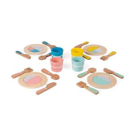 Dinette en bois pour enfant Jouet imitation cuisine dès 3 ans Janod