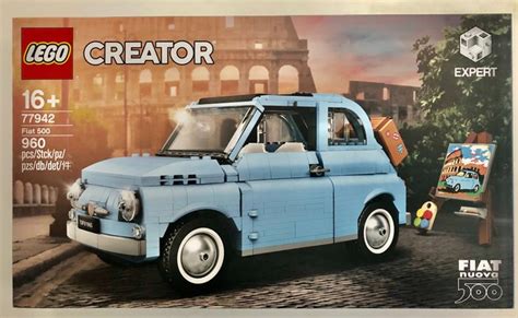 Lego Creator Expert 77942 Fiat 500 Bleu Édition Catawiki