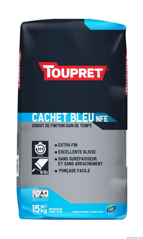 Enduit De Lissage Cachet Bleu Nfe Poudre Kg Toupret Dod