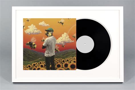 Flower Boy - Custom Framed Vinyl Album