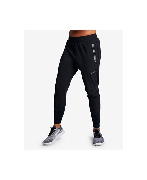 Nike Synthetic Flex Swift Dri Fit Running Pants In Black Lyst