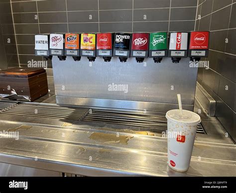 Mcdonalds drink fountain hi-res stock photography and images - Alamy