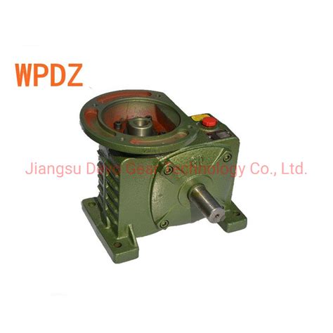 Cast Iron Wp Series Wpa Wps Wpx Wpka Wpda 80 Speed Reducer Worm Gearbox