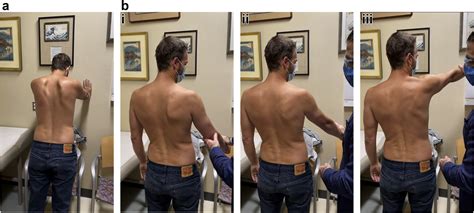 Serratus Anterior Dysfunction Examination Wall Push Up Or Shoulder