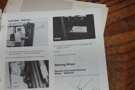 Caterpillar F D F D M D M D F D Mc D Forklift Assembly Service