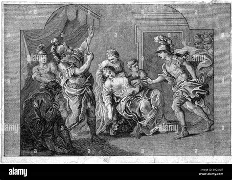 Death of lucretia Black and White Stock Photos & Images - Alamy