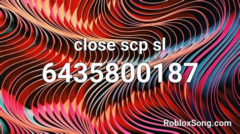 Close Scp Sl Roblox Id Roblox Music Codes