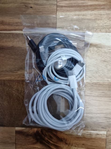 Usb C To Usb C Cables Computers And Tech Parts And Accessories Cables And Adaptors On Carousell