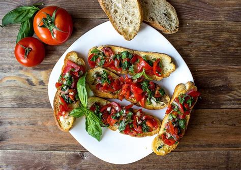 Classic Tomato Basil Bruschetta Healthy Blog