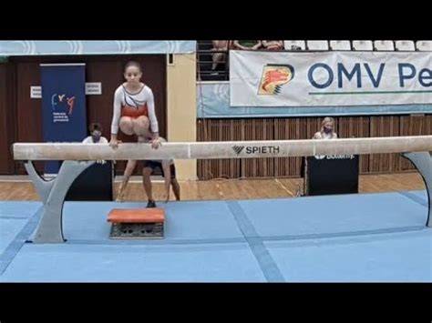 Crina Elena Tudor 2008 BB AA 2021 Romanian Junior Nationals YouTube