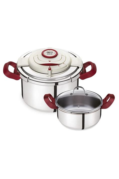 TEFAL P44420 Clipso Precision Düdüklü Tencere Seti 6 L 4 5 L Fiyatı