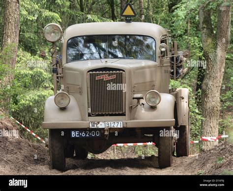 Opel Blitz firetruck Stock Photo - Alamy