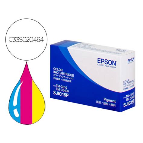 Ink Jet Epson Tm C Sjic P Cmy