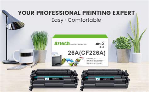 Aztech Compatible Cf226a Cf226x 26a 26x Toner Cartridge Replacement For