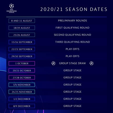 Champion League Calendario Calendario Mar