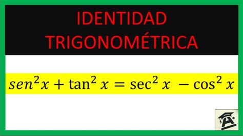 Ejercicios Resuelto De Identidades Trigonom Tricas Sin X Tan X