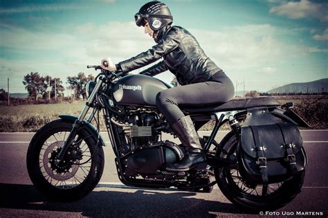 Biking Cafe Racer Cafe Racer Girl Cafe Racer Magazine