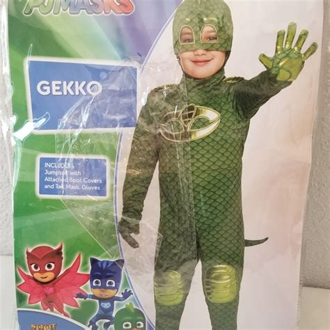 Costumes Gekko Pj Masks Custume Poshmark