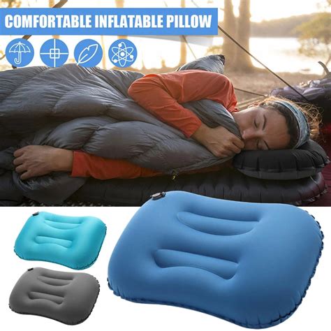 Camping Pillow Air Inflatable Camping Pillow Ultralight Inflating