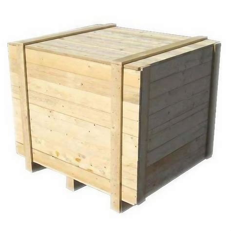 Soft Wood Wooden Pallet Box For Packaging Capacity Kg At Rs