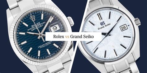 Grand Seiko Vs Rolex Brand Comparison Chrono Magazine