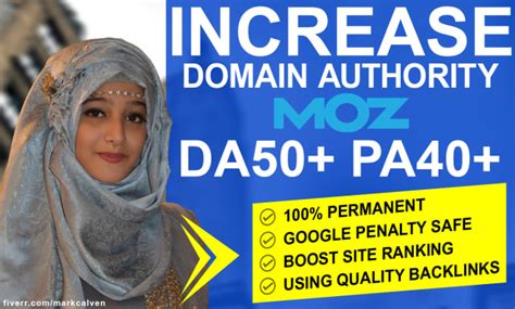 Increase Domain Authority Moz Da 50 Plus By Markcalven Fiverr