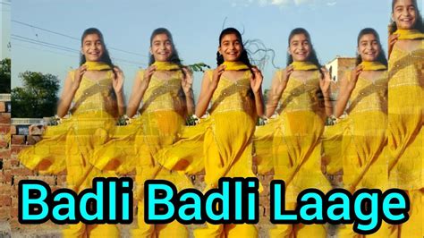 Badli Badli Laage Haryanvi Song Dance Video