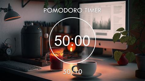 5010 Pomodoro Timer Ambience Nature Sounds 3 X 50 Min Focus