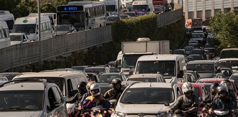 Segundo Día De Cortes Demoras De Tránsito Y Colas Por La Cumbre De La Omc