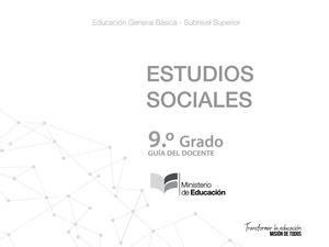 Calam O Gu A Estudios Sociales No Grado