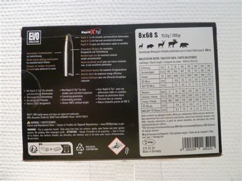 Rws Calibre X S Evo G Gr Munitions Armurerie Boichut Balaguer