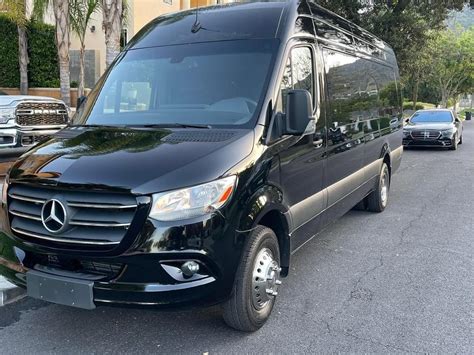 Rent Black Mercedes Sprinter Van From Hudson Prom Limo