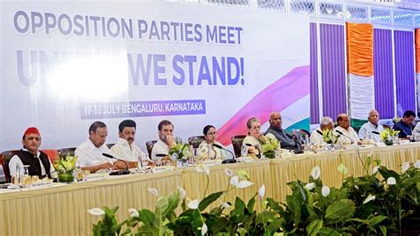 Indian Opposition Parties Form Alliance Called 'INDIA' for 2024 Elections