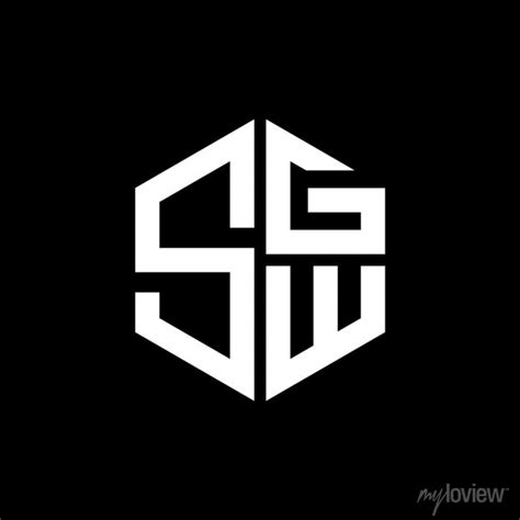 sgw logo sgw icon sgw vector sgw monogram sgw letter sgw minimalist